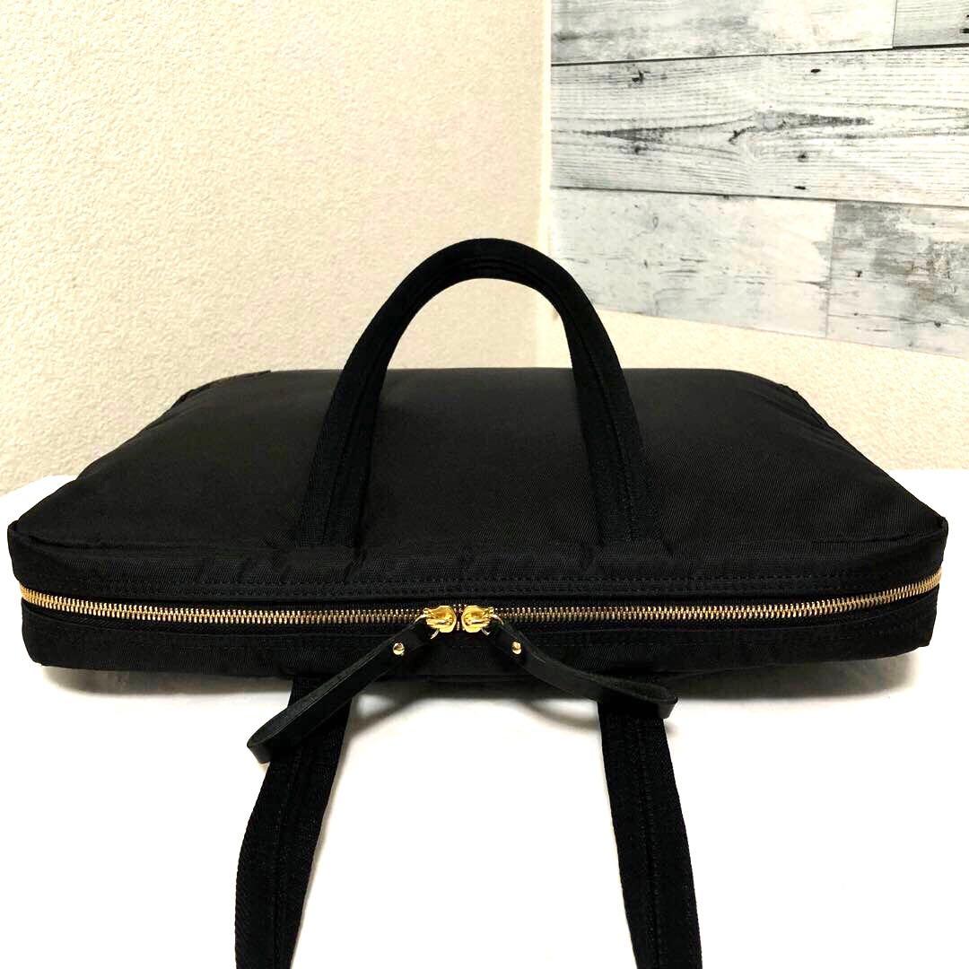 新品同様✨希少 ポーターガール シア ブリーフトートバッグ チャーム ブラック