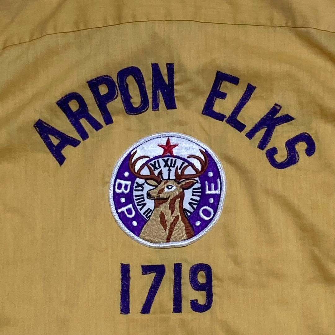 60s NAT NAST ボーリングシャツ サイズ フリー ヴィンテージ