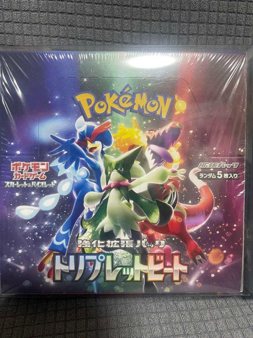 ポケモンカード box トリプレットビート & テラスタルフェスEX セット