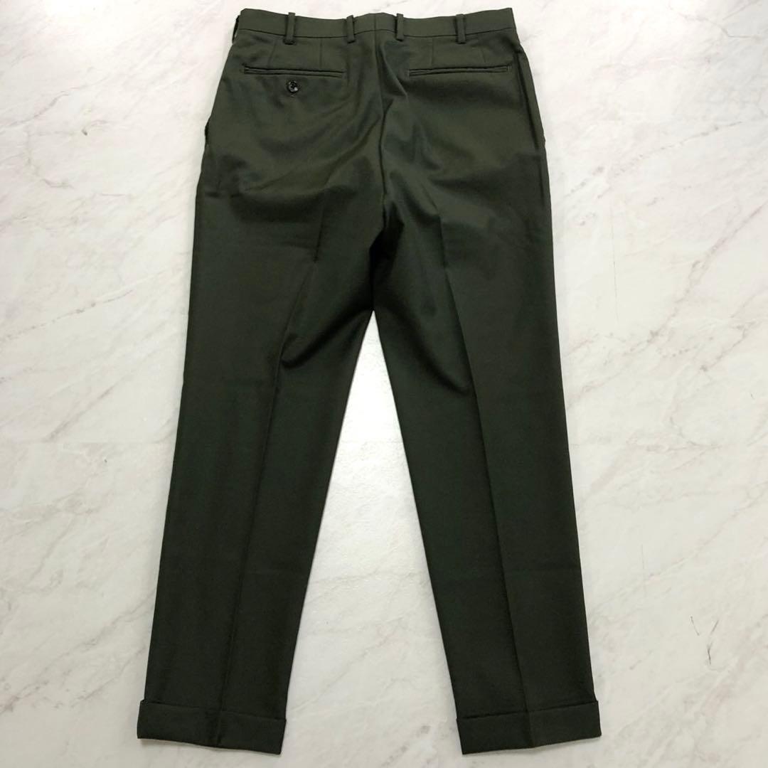 極美品✨銀座グローバルスタイル×カノニコ生地 ダブル オーダースーツ ペイズリー