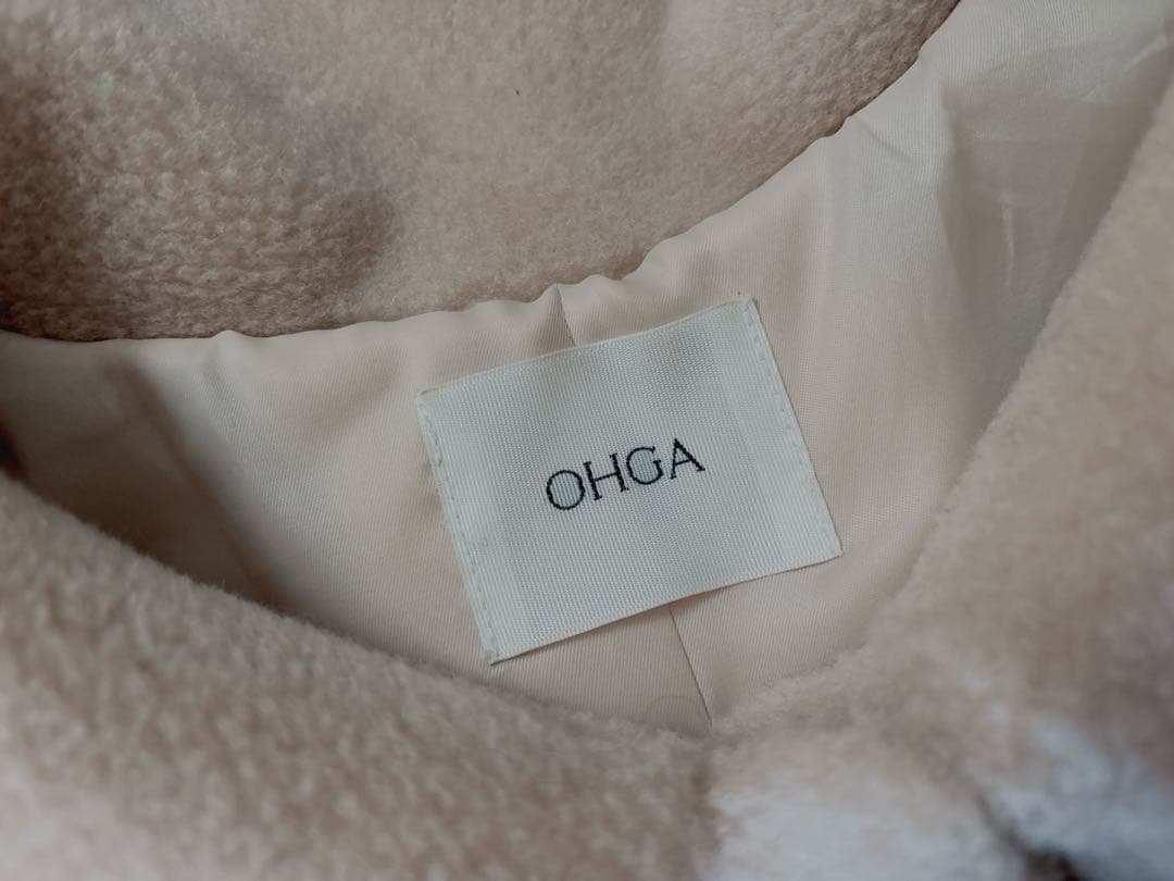 OHGA エコムートンコート ベージュ