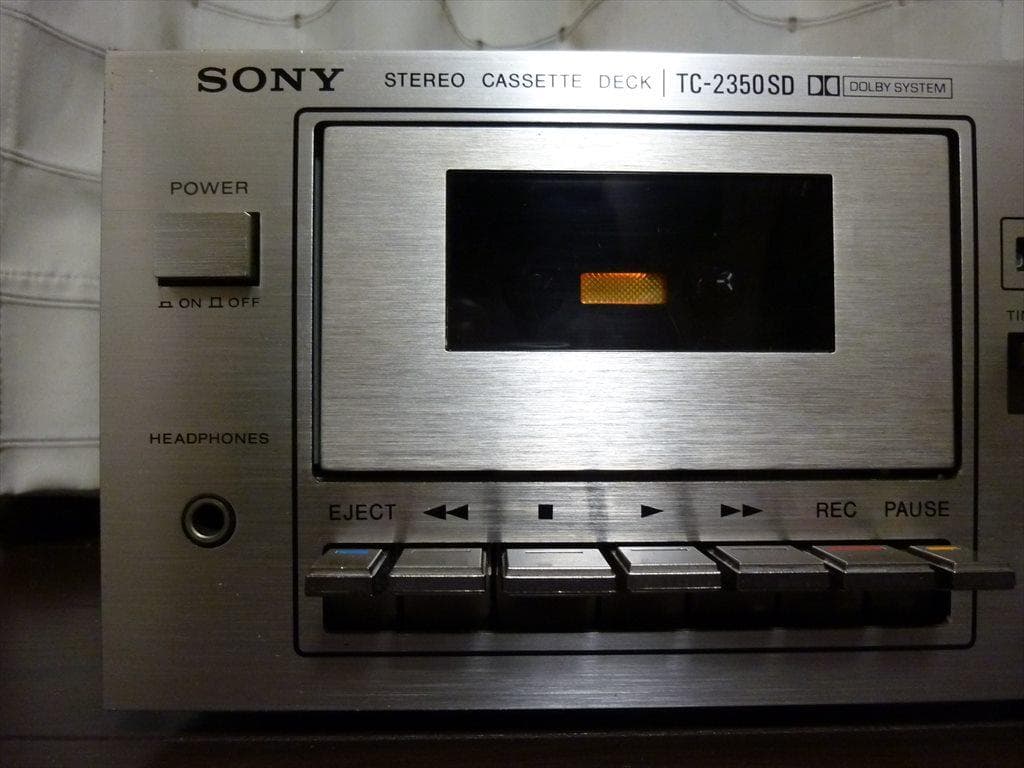 SONY ソニー カセットデッキ TC-2350SD 修理済 全機能動作 美品