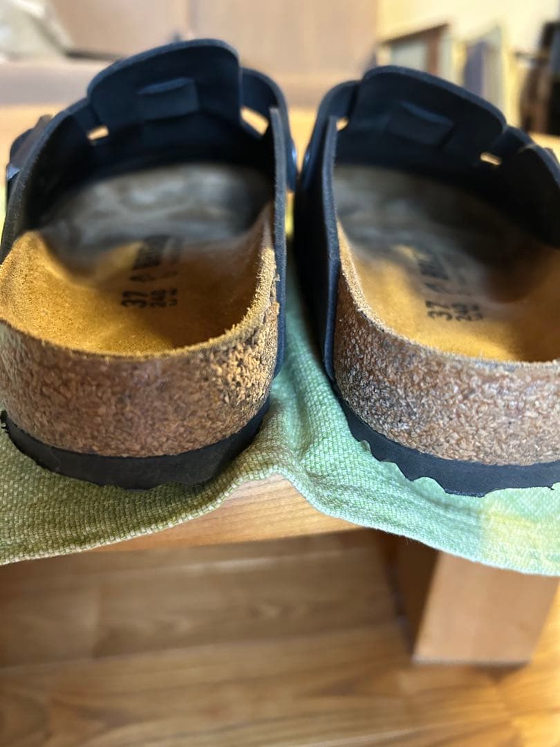 専用　ビルケンシュトック　ボストン　オイルドレザー　ブラック　37