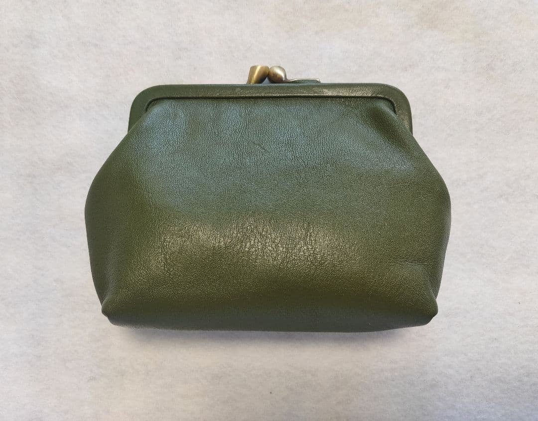 【限定色】イルビゾンテ がま口 ケース 小銭入れ フォレストグリーン