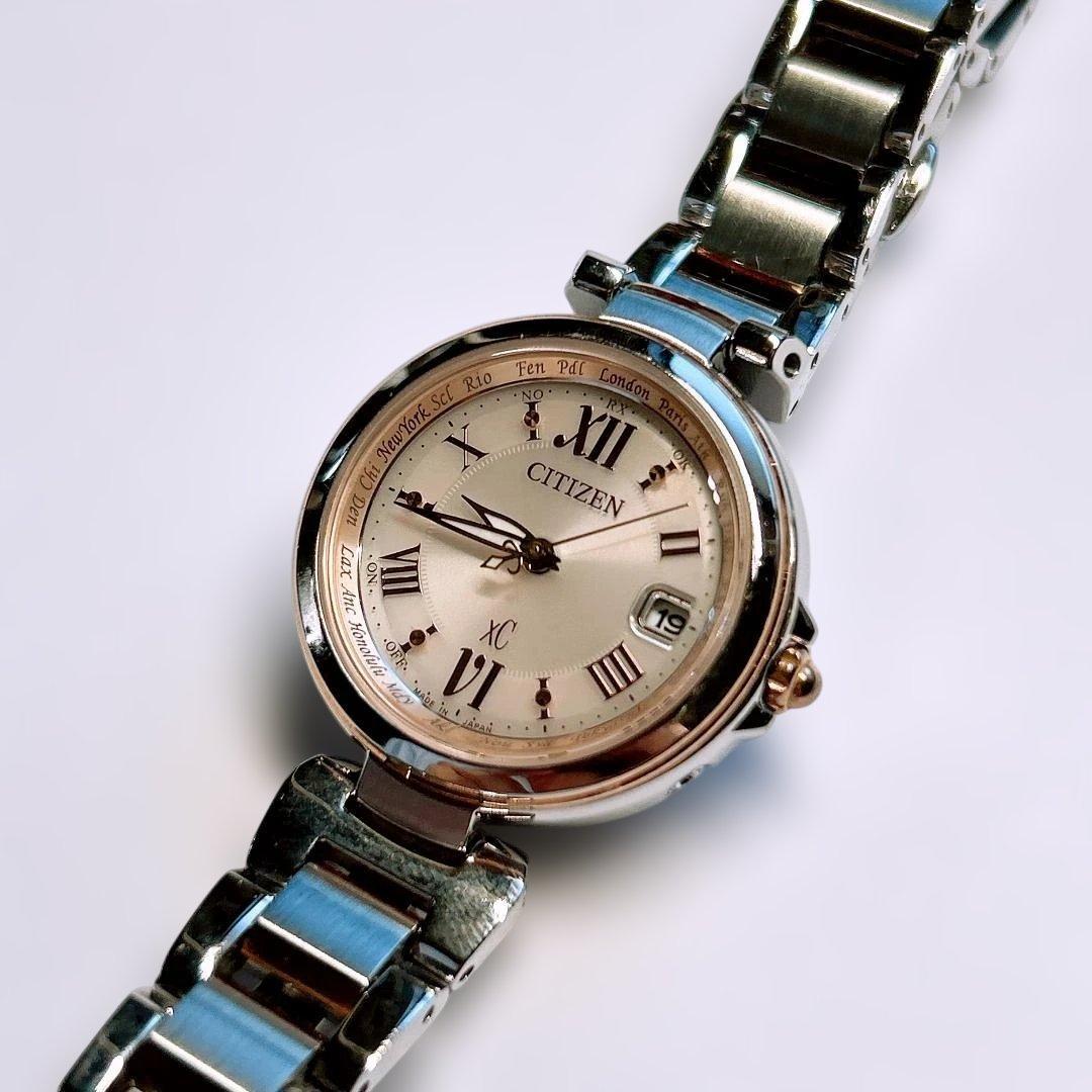 稼働 シチズン クロスシー CITIZEN xC 腕時計 ソーラー時計 H240