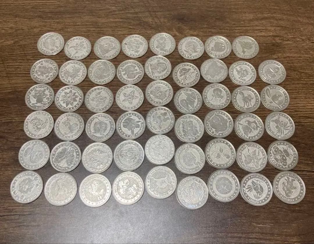 53枚　ポケモン　メタル　バトル　メダル　レトロ