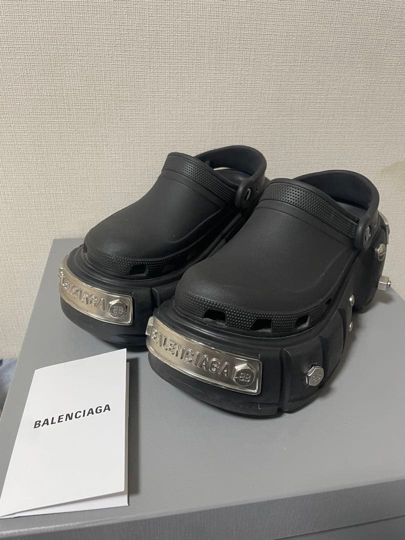 正規品　レシート付き　balenciaga ハードクロックス　40