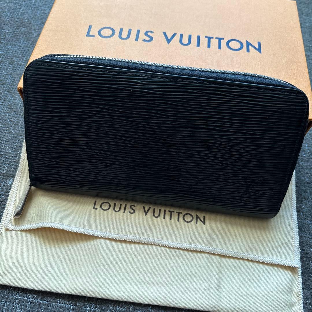 ルイ・ヴィトン ジッピーウォレット 長財布 エピ ブラック RFID
