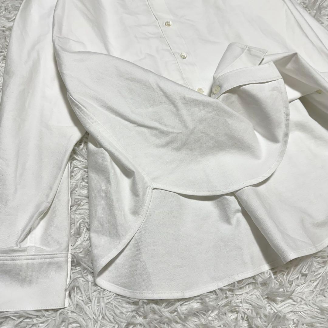 もみちゃん✨2025年 HUG Ō WäR 刺繍入りオックスオーバーシャツ