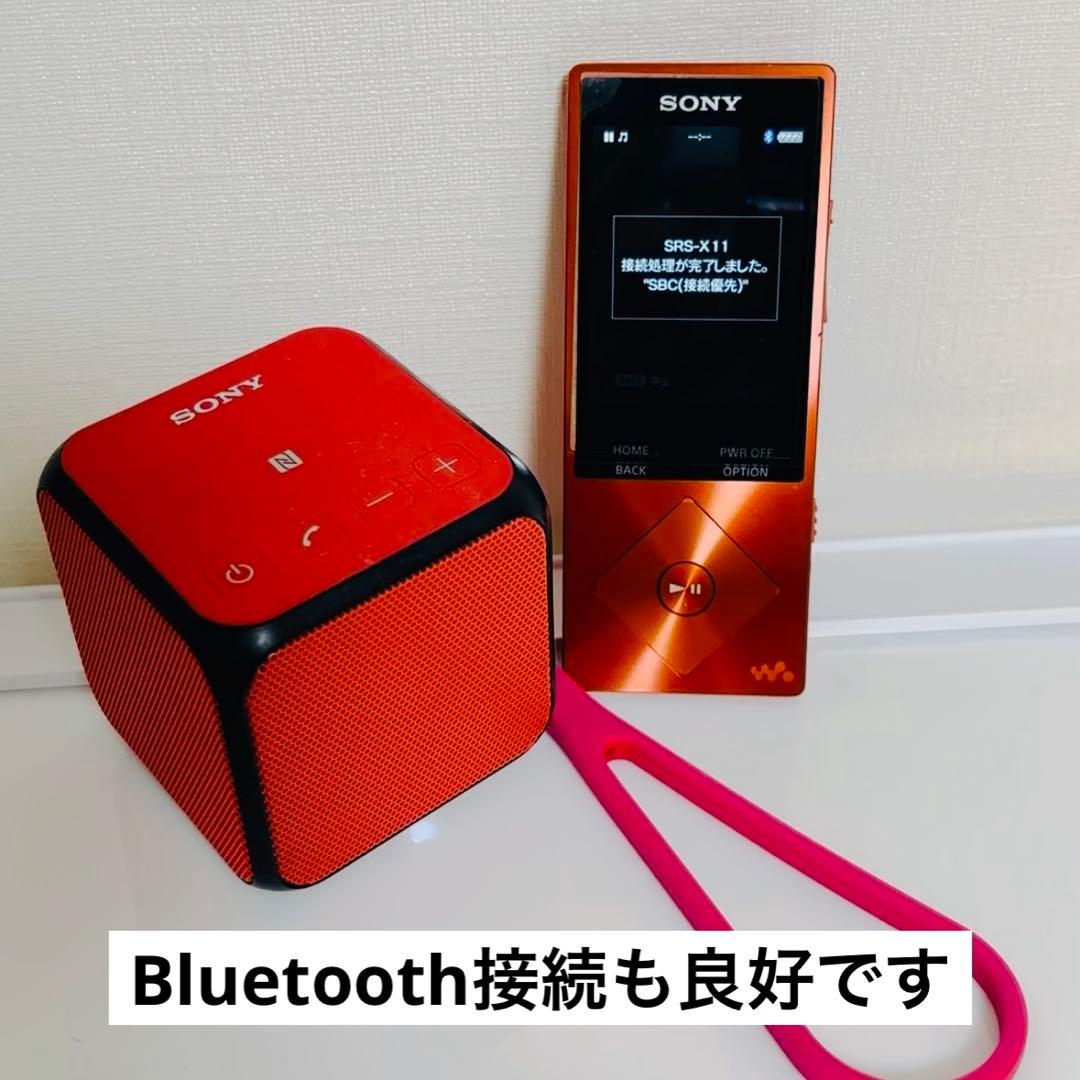 ウォークマン　NW-A25 シナバーレッド SONY ワイヤレススピーカー