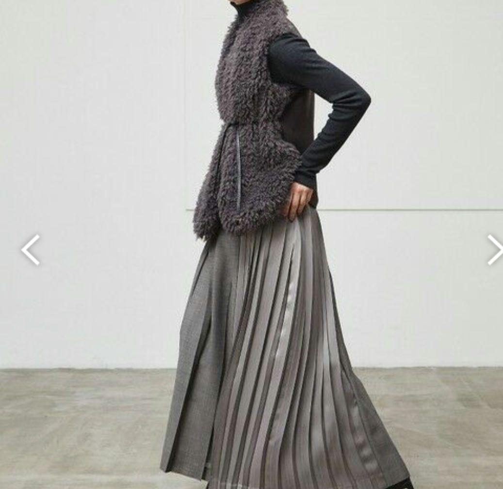 BEIGE PUY / フェイクファーベスト