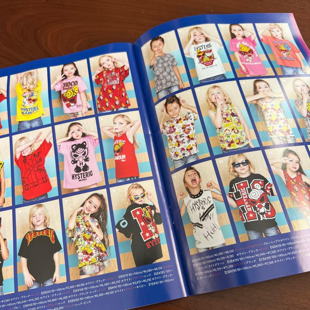 HYSTERIC MINI 甚平 カラフルキャラクター柄