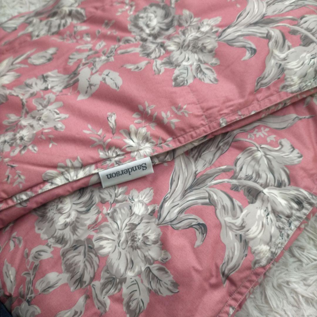 西川 高級羽毛肌掛け布団 ウォッシャブル Sanderson