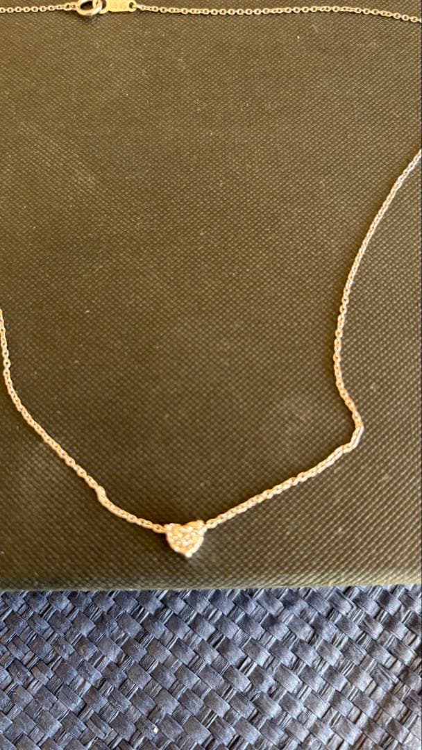 ヴァンドーム　青山　ホワイトゴールド　ダイヤ　ネックレス　18K