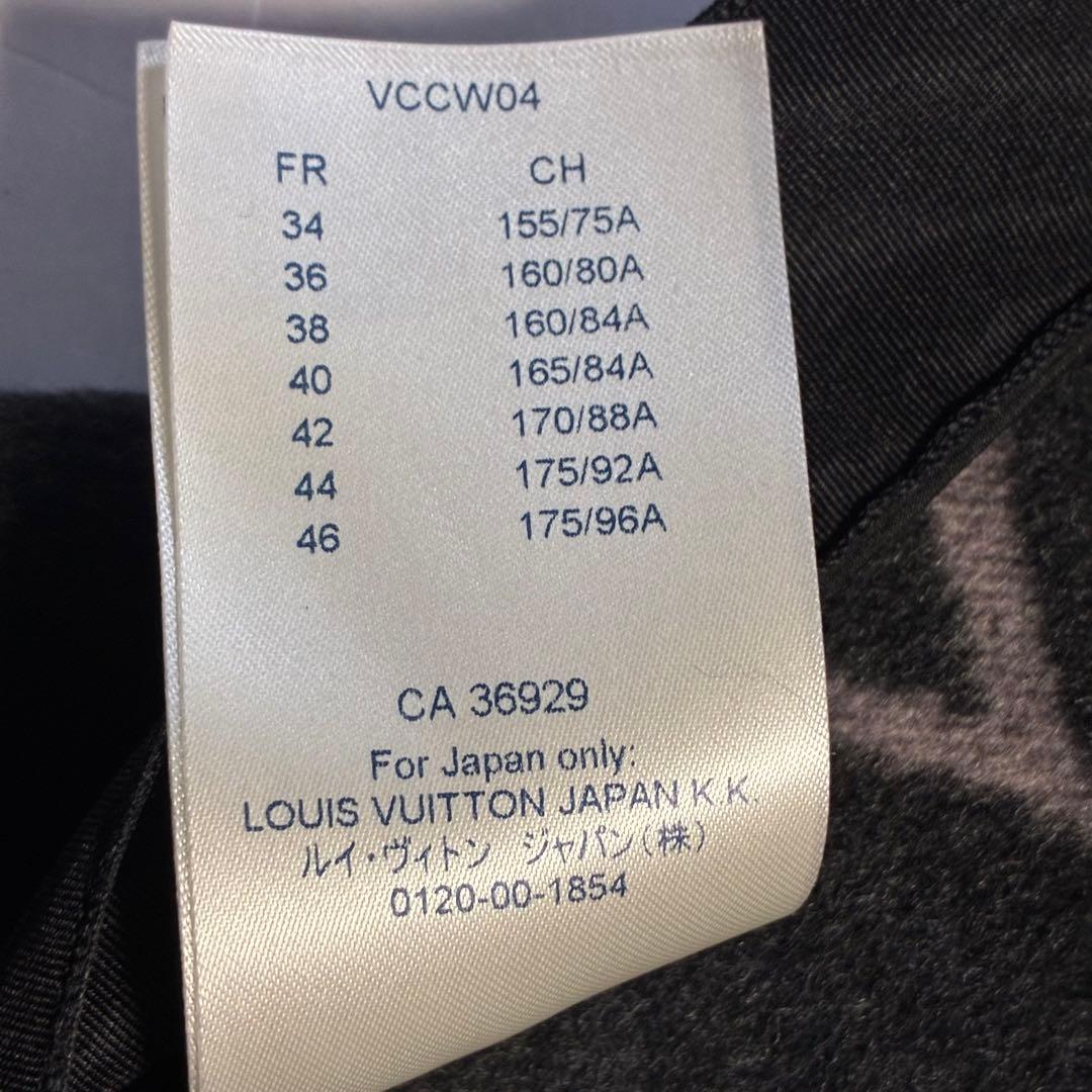 【極美品】ルイヴィトン ワンピース 20AW 34サイズ ウール グレー