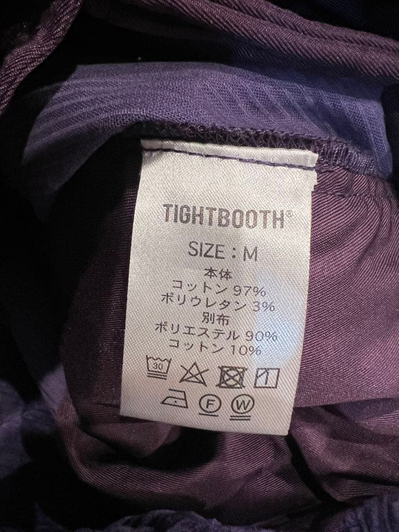 パンツ TIGHTBOOTH BIAS CORD BAGGY SLACKS M