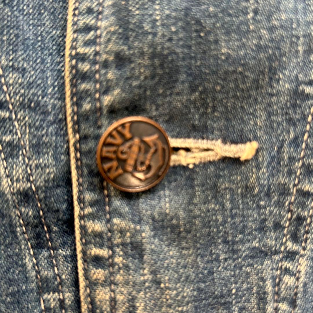 BUZZ RICKSON'S US NAVY デニム　ショールカラーカバーオール