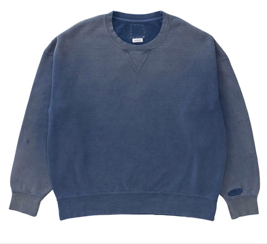 visvim JUMBO SB SWEAT L/S CRASHスウェット