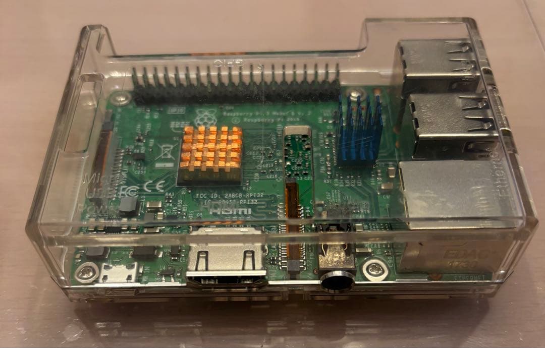 Raspberry Pi 3 Model B 2台　カメラ　rev2.2