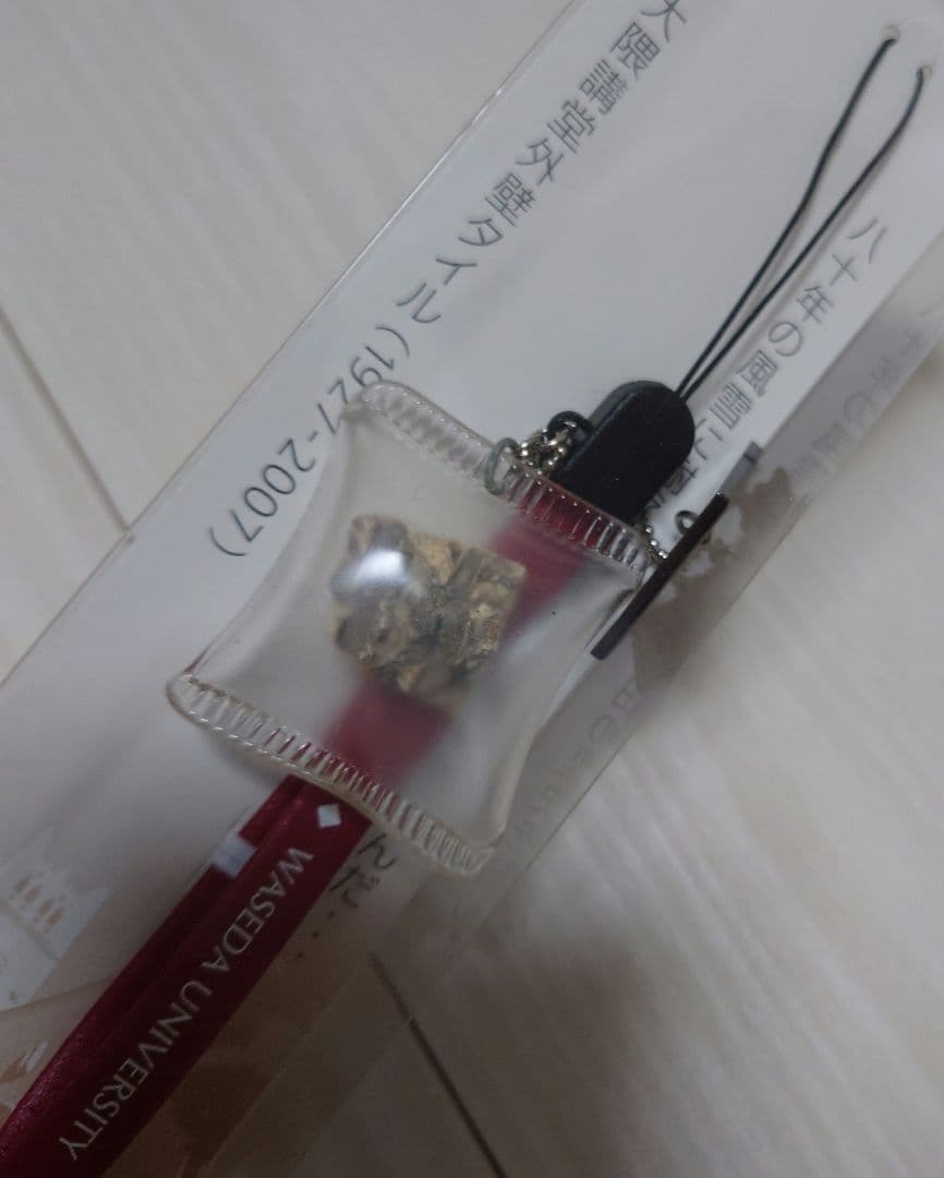 大隈講堂 外壁タイル 1927-2007 早稲田大学 ストラップ 125周年記念