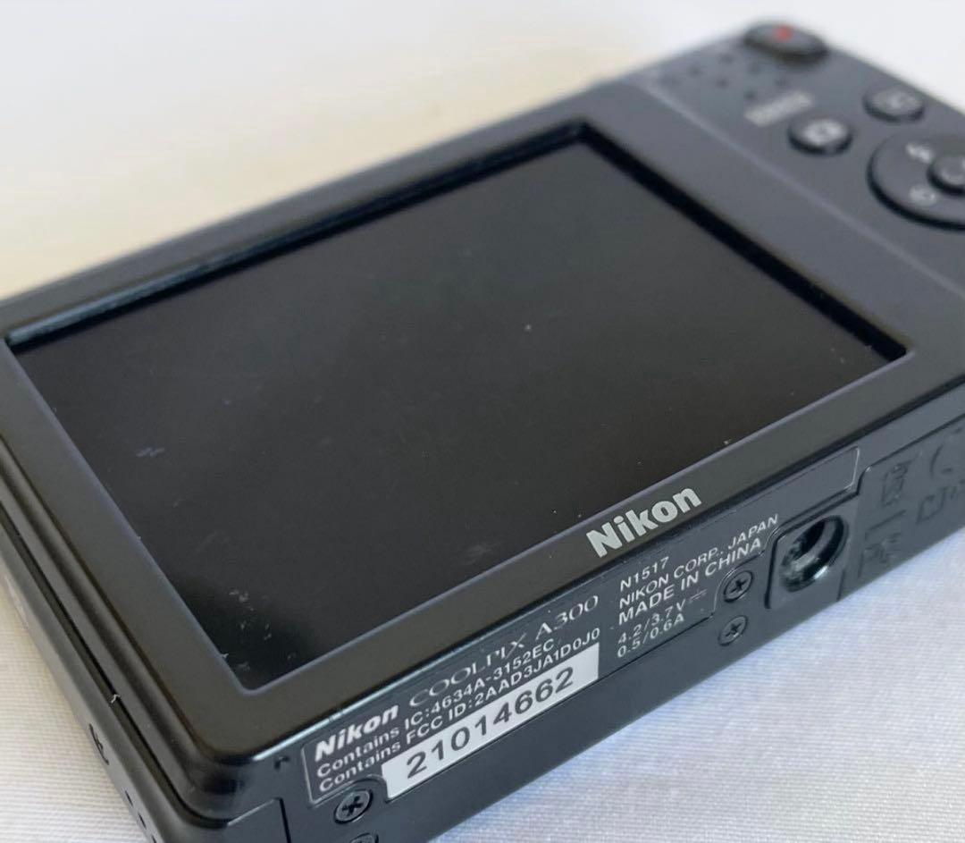 MarNikon Coolpix A300 デジタルカメラ 動作確認済み