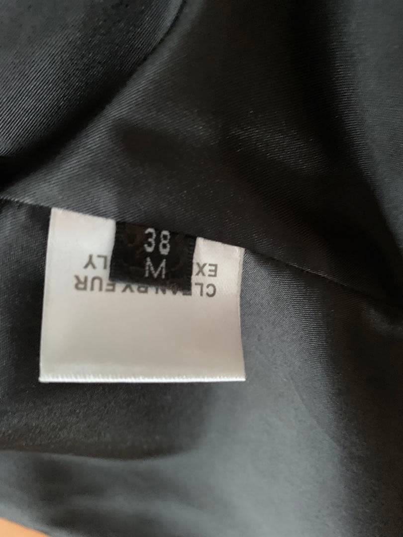 リアルミックスファー　100% ブラック