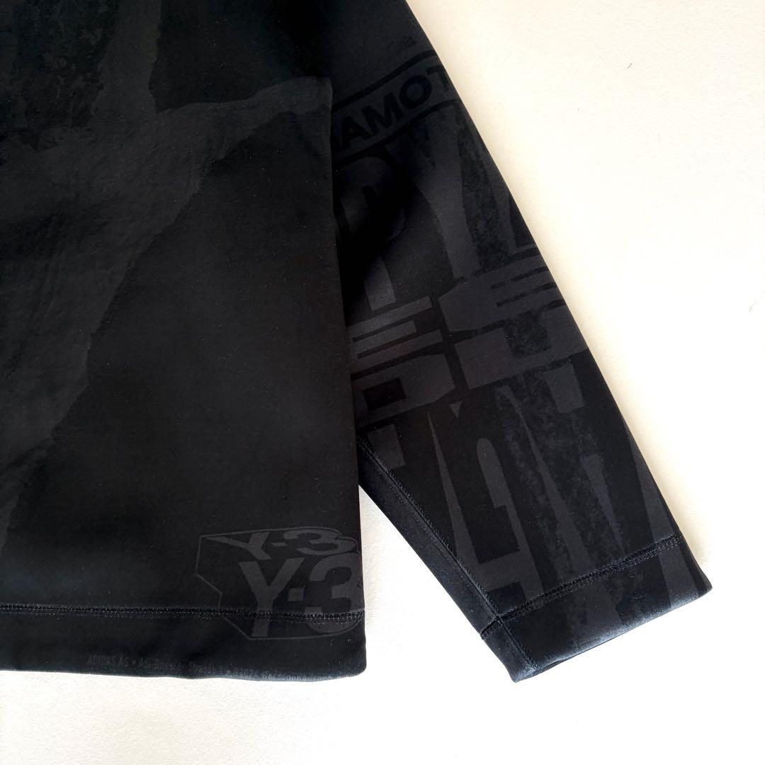 Y-3 VELVET SPACER ZINE ハーフジップ グラフィック