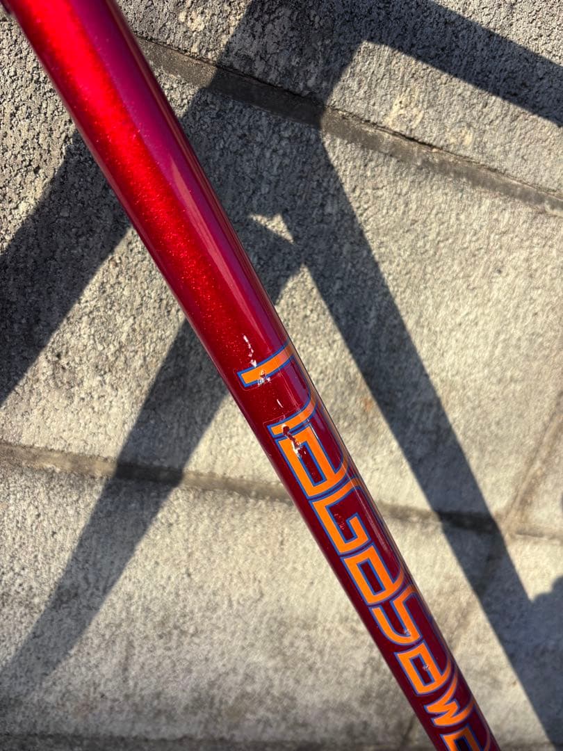 ピ*ザ様 NAGASAWA ピストバイク フレーム NJS 中野レッド C-C5