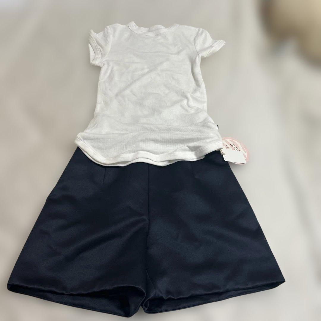 ☆お値下☆新品　ボーダーズアットバルコニー　ネイビー　ショートパンツ　38