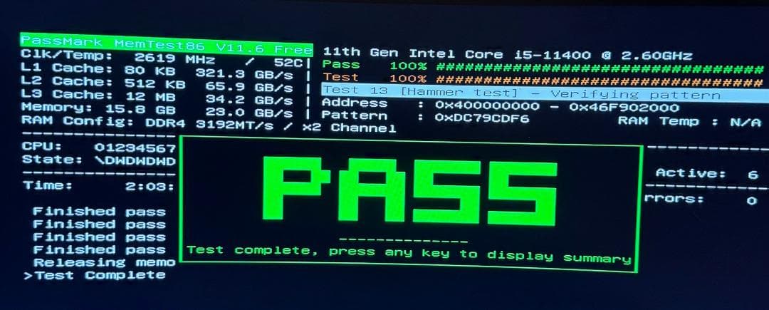 【16GB】DDR4 3200 8GB 2枚セット KingBank メモリ