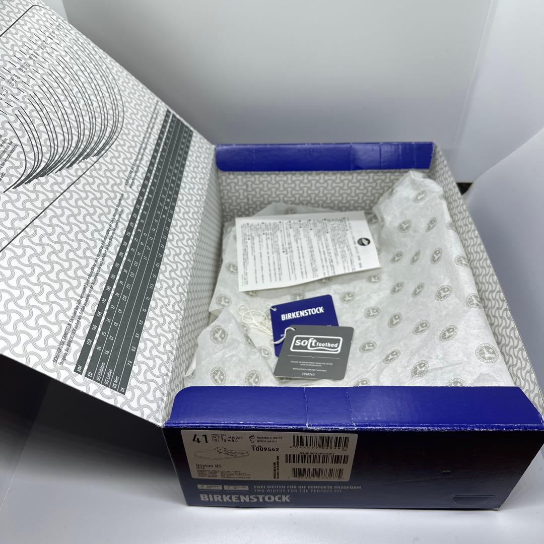 新品 Birkenstock ビルケンシュトック ボストン 41