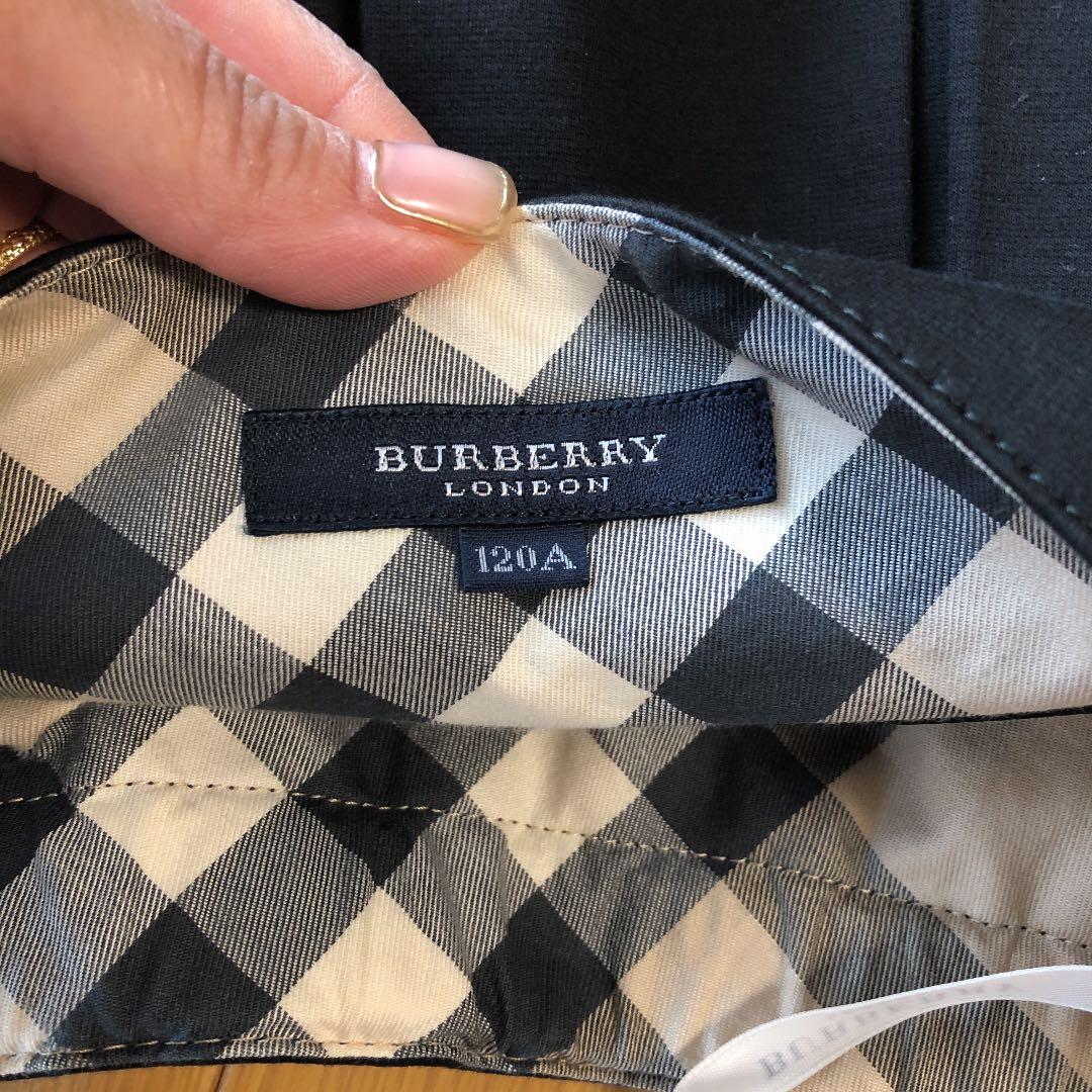 卒園　入学式　女の子 スーツ　バーバリー 120 フォーマル