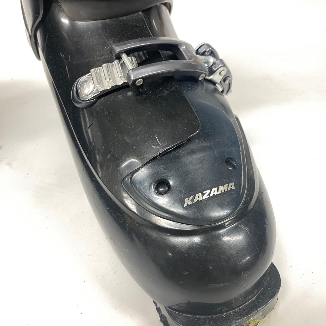 C1015A KAZAMA スキーブーツ 28㎝ ブラック 黒色 ケース付き