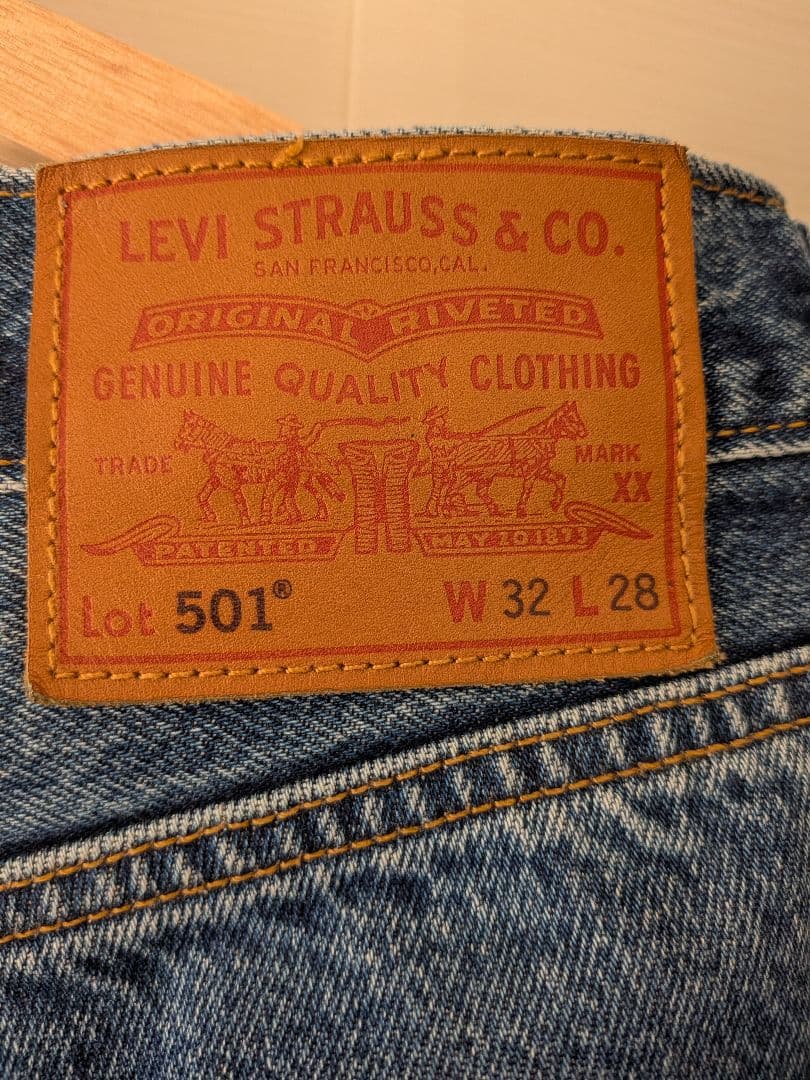 リーバイス　501　ベイクルーズ別注　ｗ32　l28