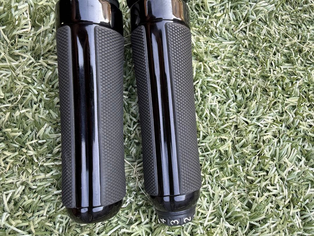 エアフロー　ヒーテッドハンドグリップ　ブラック　純正OP