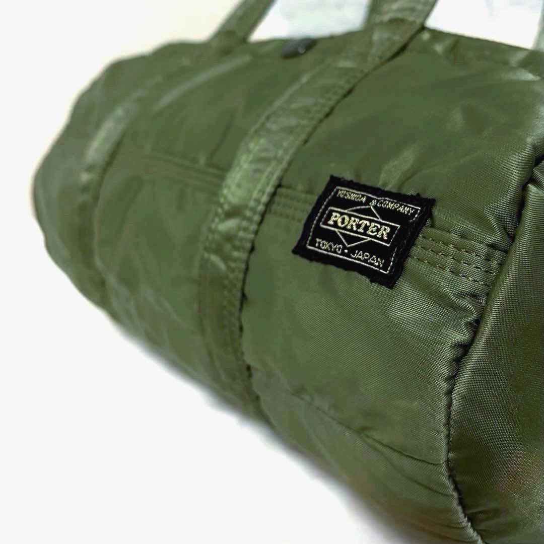 極美品✨ポータータンカー ダッフル ミニボストンバッグS セージ 吉田カバン