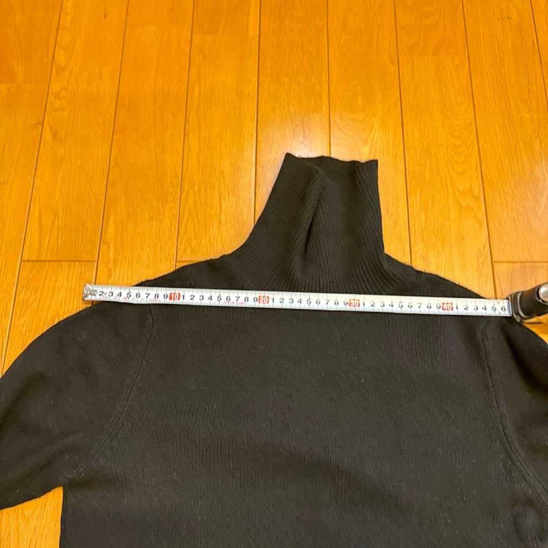 GUCCI ブラック タートルネック セーター M
