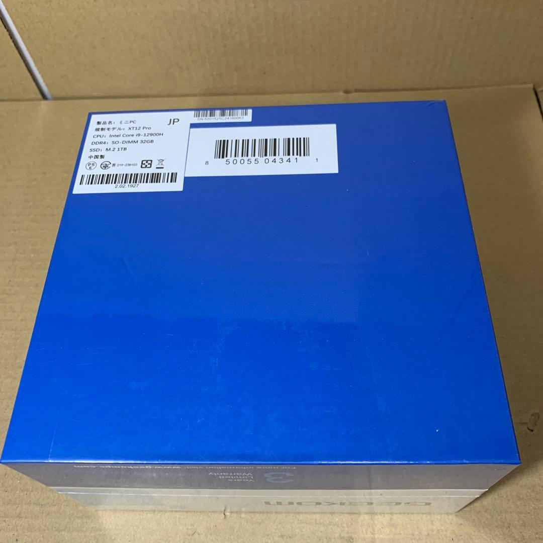 新品未開封　GEEKOM XT12 PRO