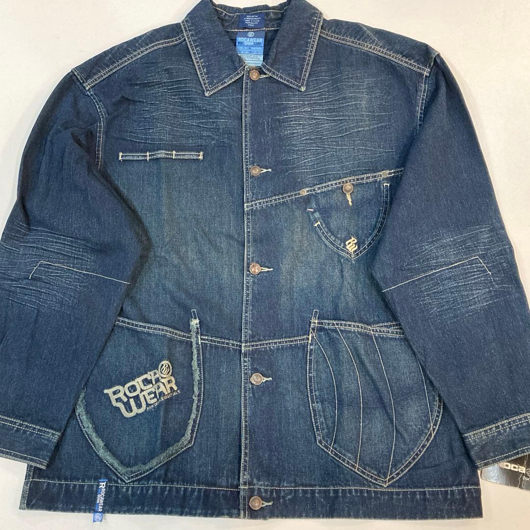 新品☆Roca Wearデニム カバーオール[インディゴ]