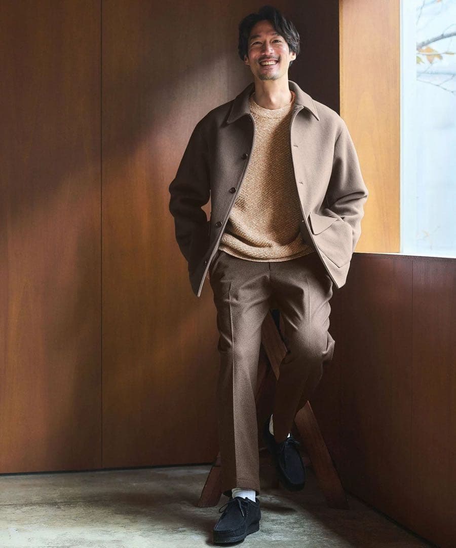 24AW未使用級✨ greenlabel SENTDALEWOOL カバーオール