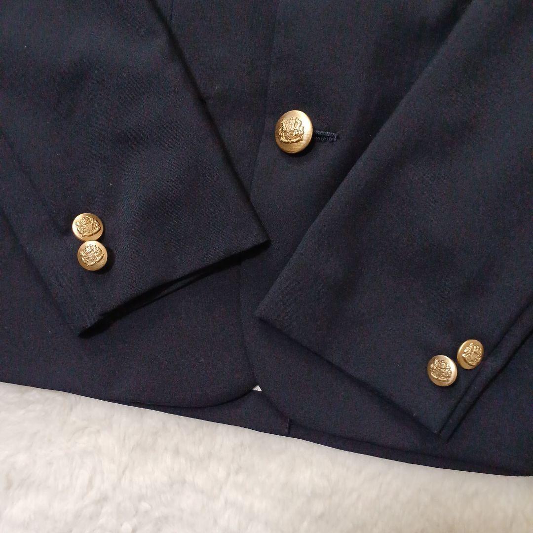 美品✨グリーンレーベルリラクシング　フォーマルスーツセット　金ボタン　ネイビー