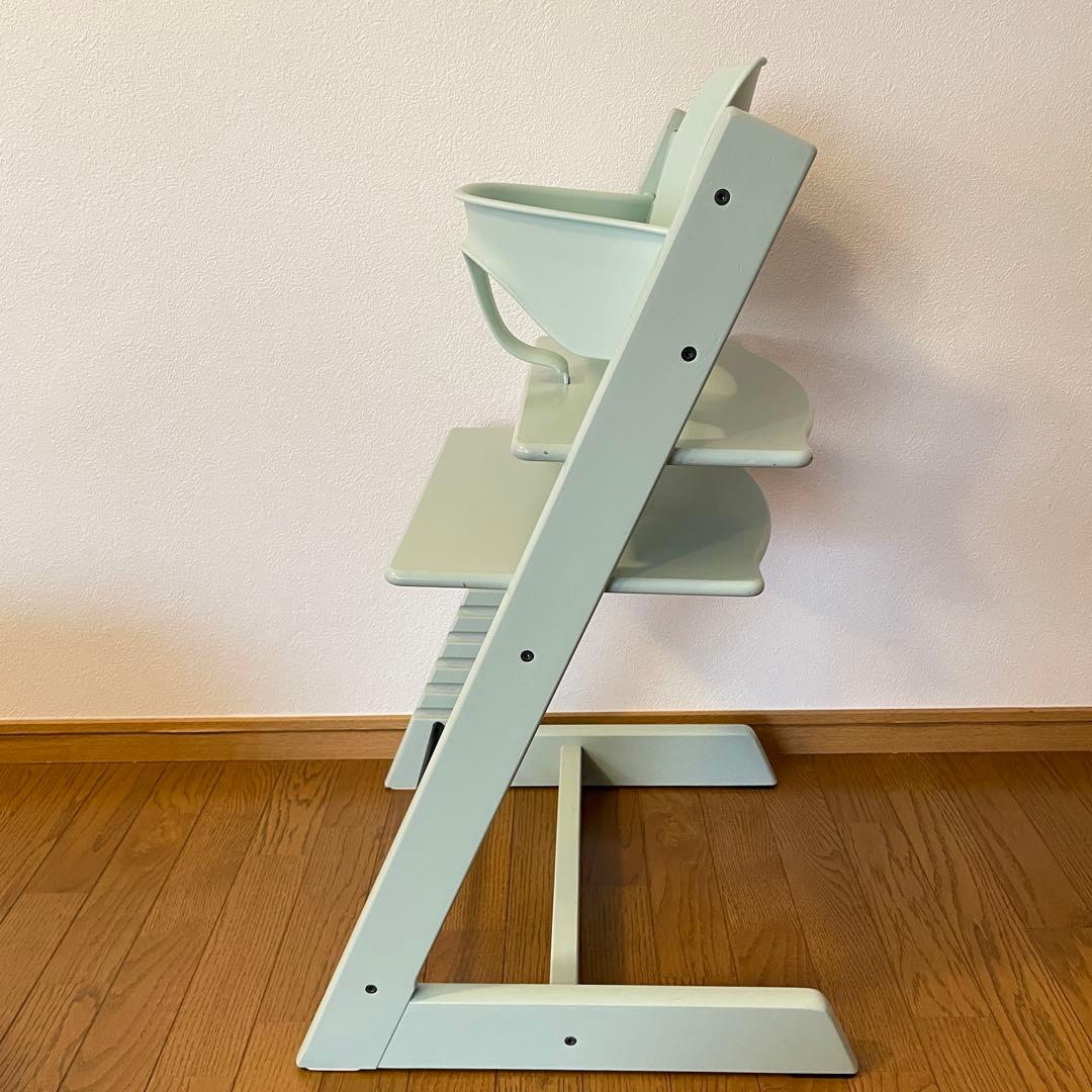 ストッケ　トリップ トラップ　ベビーチェア+ベビーセット　ソフトミント　SN.6