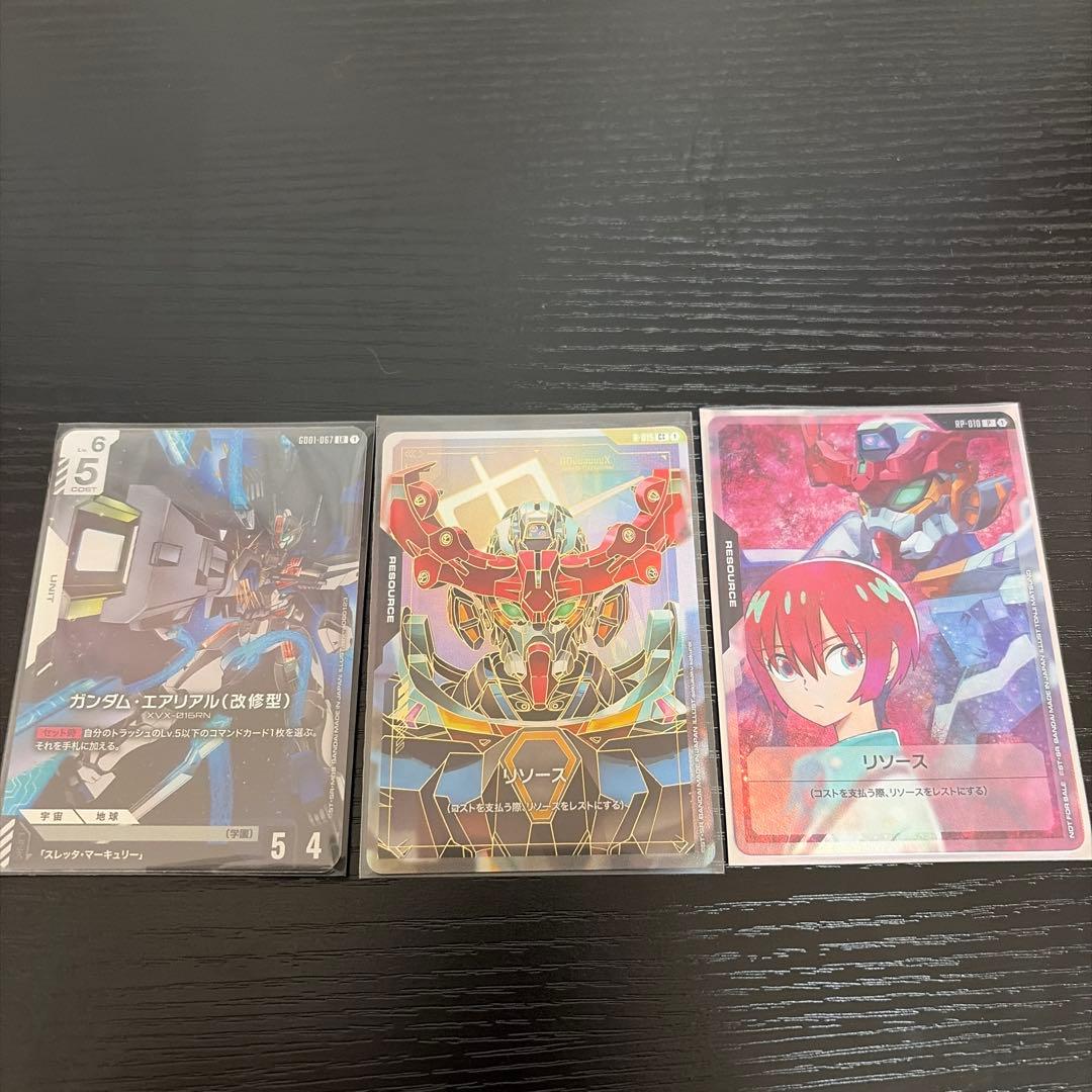 ガンダムカードゲーム LR++ まとめ売り　エアリアル　ガンダム　バルバトス他