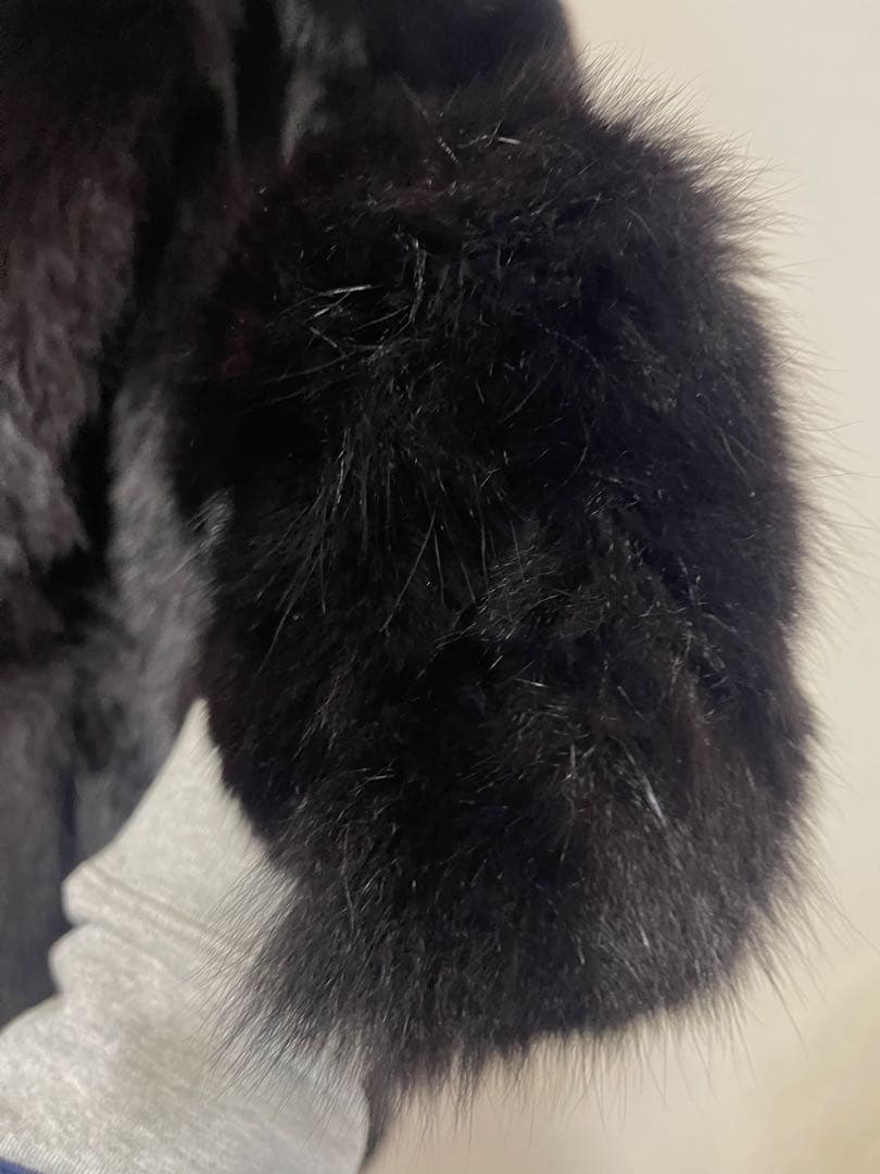 サガフォックス　ブラックファーコート  Belle Vison 9号