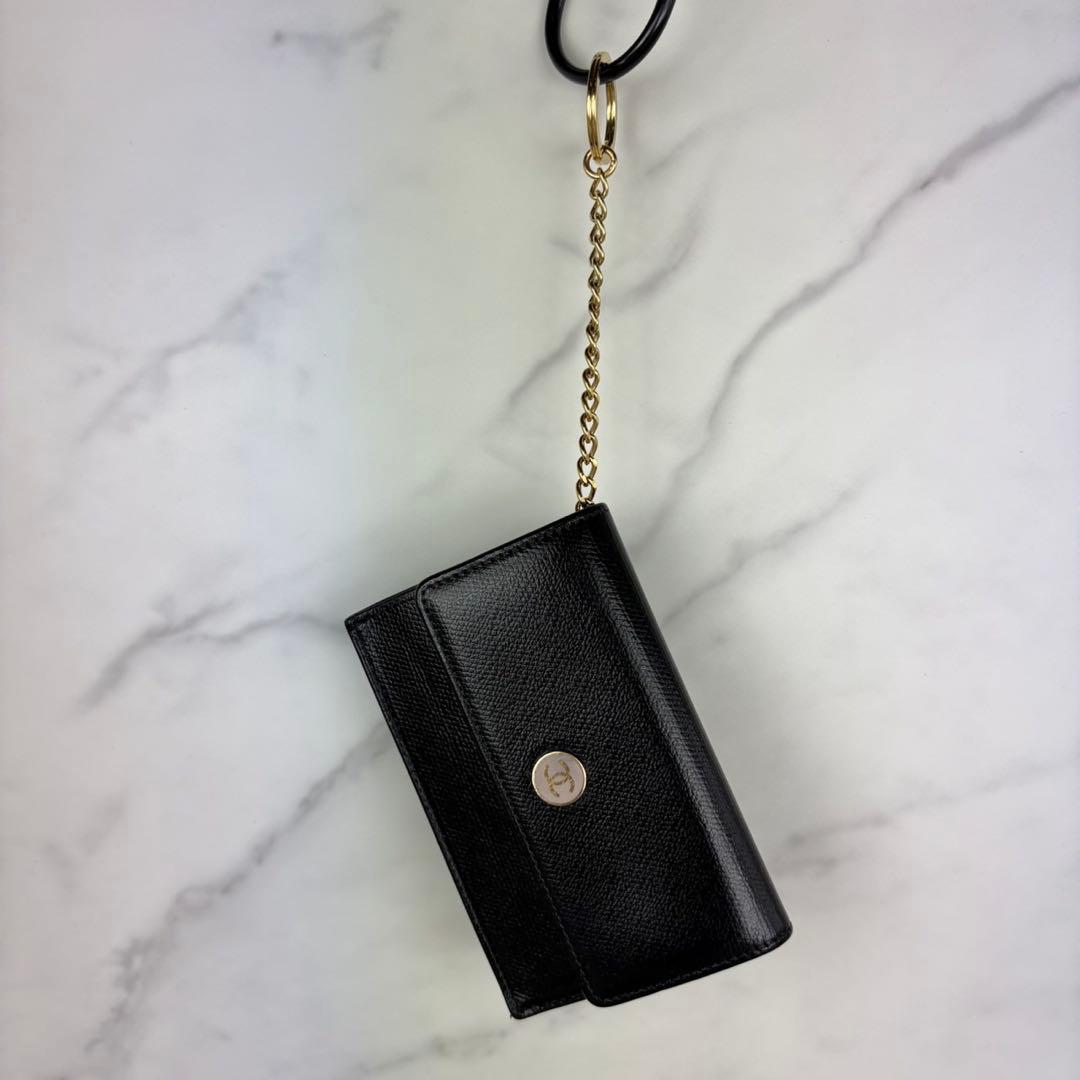 CHANEL シャネル　キャビアスキン　ケース　カードケース　財布　定期