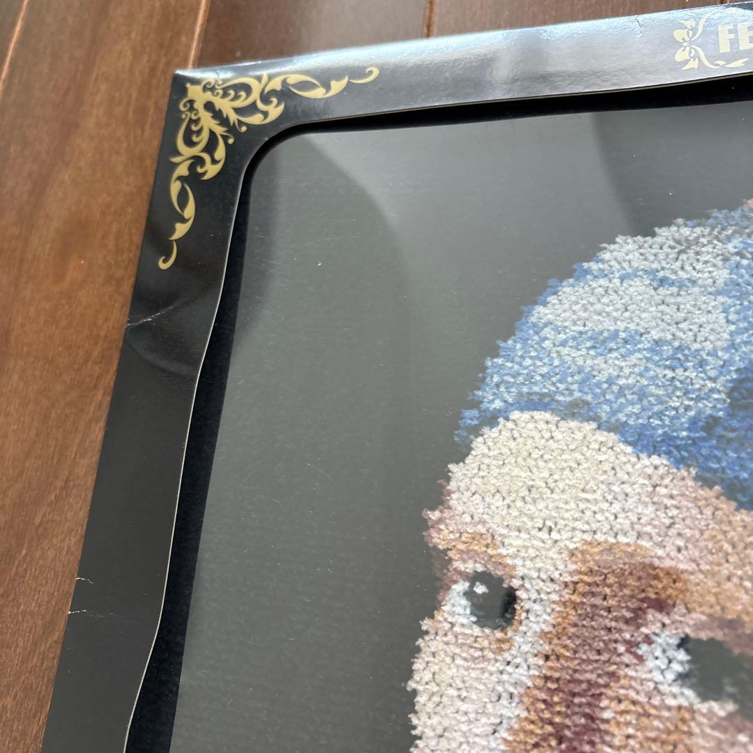 未使用　FEILER フェルメール　真珠の耳飾りの少女　フェイラー　希少　レア