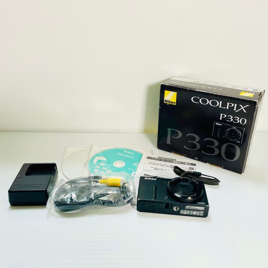 動作品　付属品多数　Nikon COOLPIX P330 ニコン　クールピクス