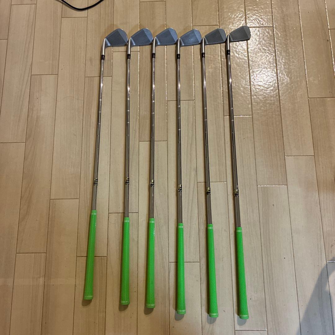 Ping I blade アイアンセット 6本 グリーングリップ　w〜5