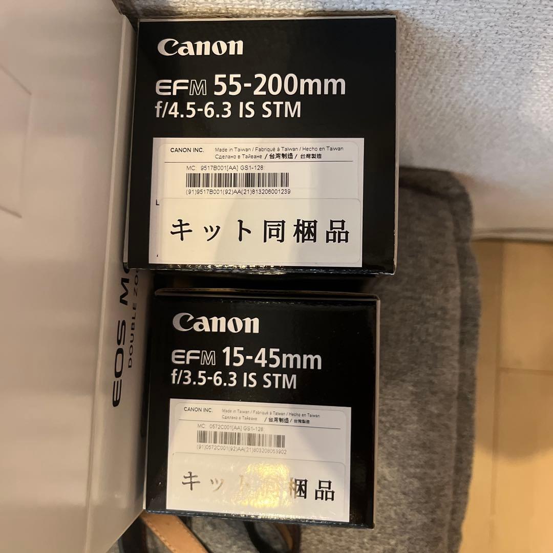 Canon EOS M6 Mark II ダブルズームキット