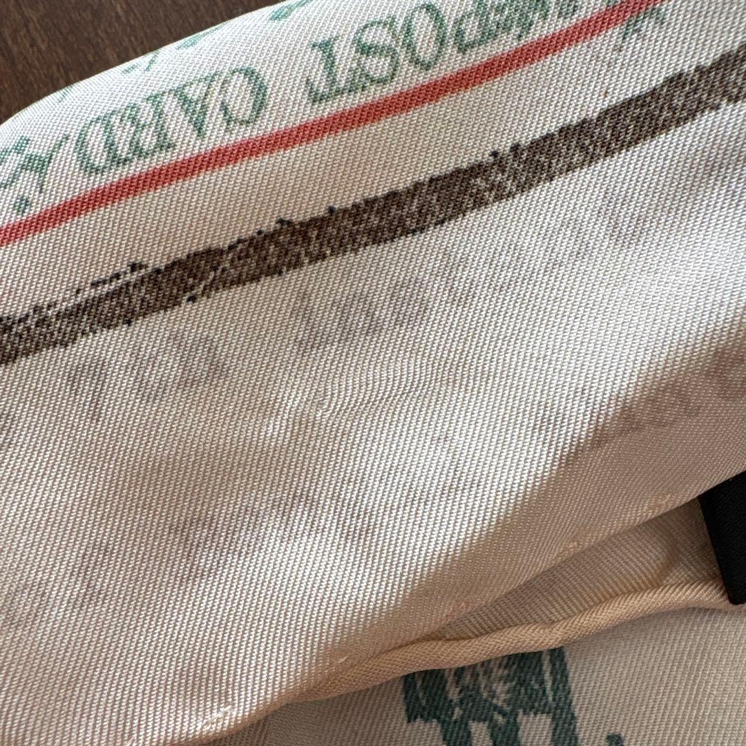 アレキサンダーマックイーン　シルクポケットチーフ　スカル　ミニスカーフ　虎　切手